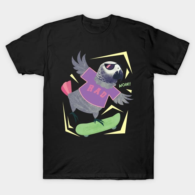 A Cool Bird T-Shirt by Crowtesque